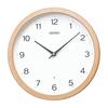 Seiko Clock Wall Clock Radio Analog Natural Colored Wood Diameter 270 X 48mm KX267B