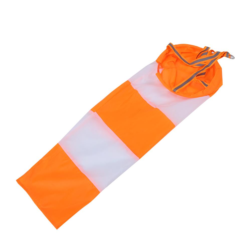 Nylon Airport Windsock Rip Stop Outdoor Wind Measurement Sock Bag with Reflective Belt