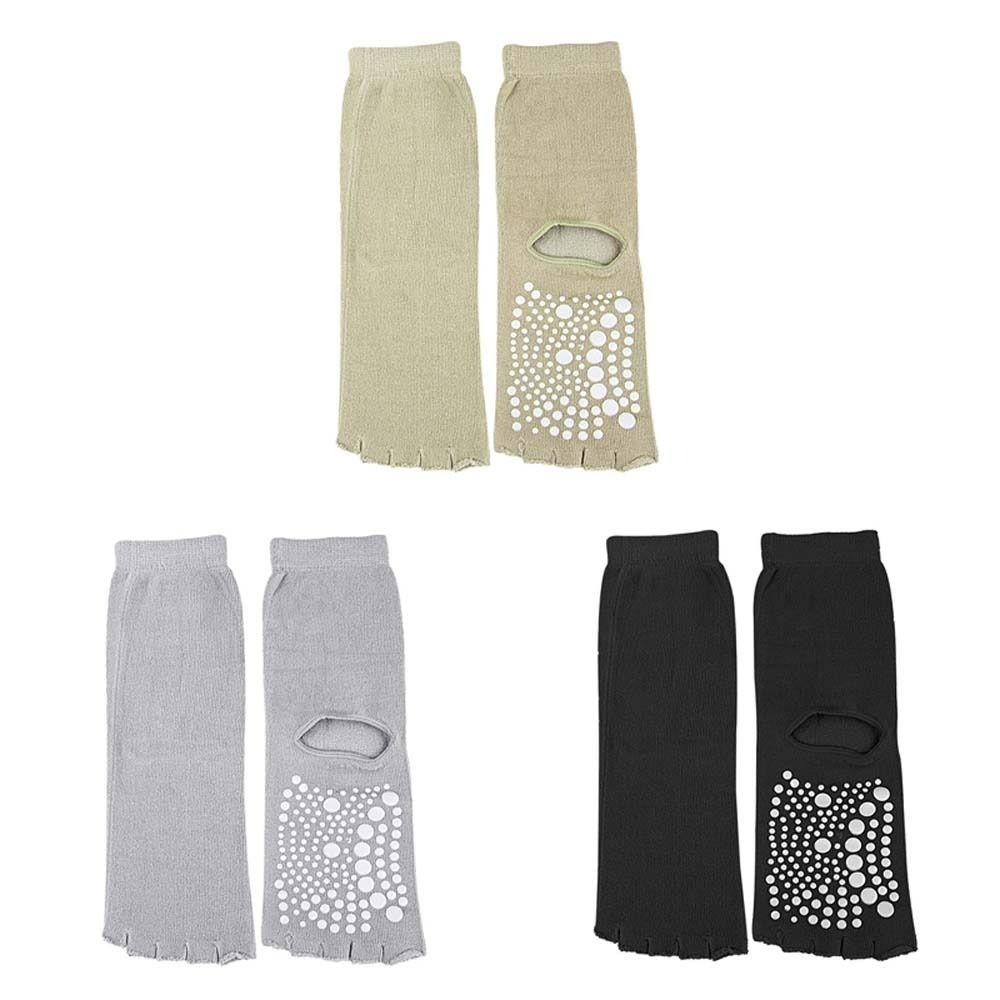 Toe Separation Exposed Sport Five Finger Socks Short Cotton Socks  Yoga
