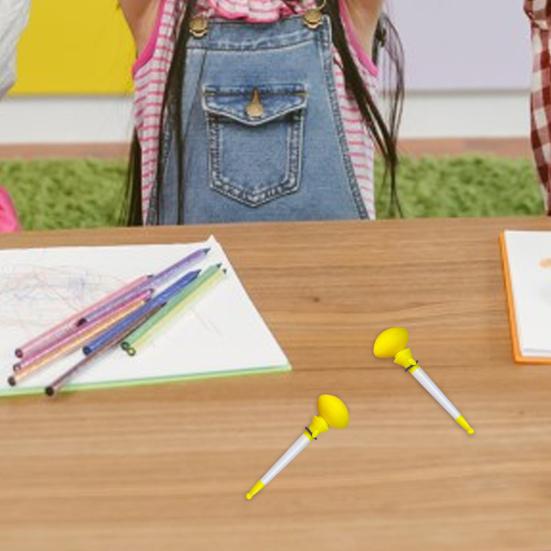 5 Piezas Bolígrafo Deportivo Divertido Aro Bolígrafo Bolígrafo Carcasa de Plástico Duradero Escritura Suave