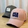 American Retro Embroidery Ripped Baseball Cap Women's Face Small Men's and Women's Hats Soft Top Fashion Men's Caps