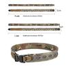 Bison Lightweight Double Layer Tactical Belt with Quick Release Metal Buckle