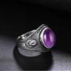 Nasiya Natural Amethyst  CopperJewelry Rings Men For Women Party Wedding Anniversary Engagement Gifts Fine Jewelry