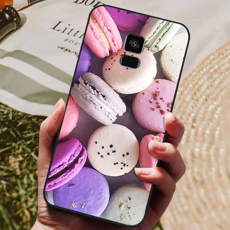 For Samsung Galaxy A8 2018 A530 A530F Case Silicon Soft TPU Phone Cover For Samsung A8 Plus 2018 A730 A730F Case Black Coques