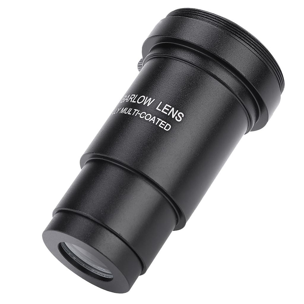Multi Coated 1.25 5X Barlow Lens M42 Thread for 31.7mm Telescopes Eyepiece
