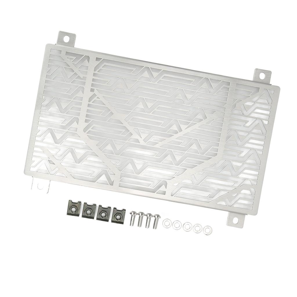 Motorcycle Grille Stainless Steel Water Cover Replacement for 250 300 400 2018+(Black )