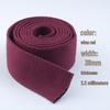 3.8cm Colored Polyester Cotton Webbing for Bags & Clothing - Edging Tape & Shoulder Strap Ribbon