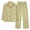 Autumn/Winter Antibacterial Pure Cotton Long-Sleeve Dachshund Pajamas Set for Couples