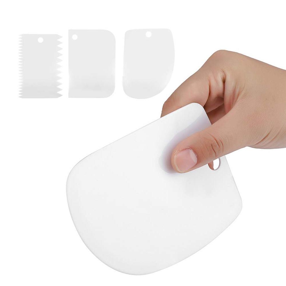 Cake Decorating Kit Cake Turntable Set DIY Mold Rotating Stable Anti-skid Round Cake Table Adjustable Screed Scraper Kitchen Bak