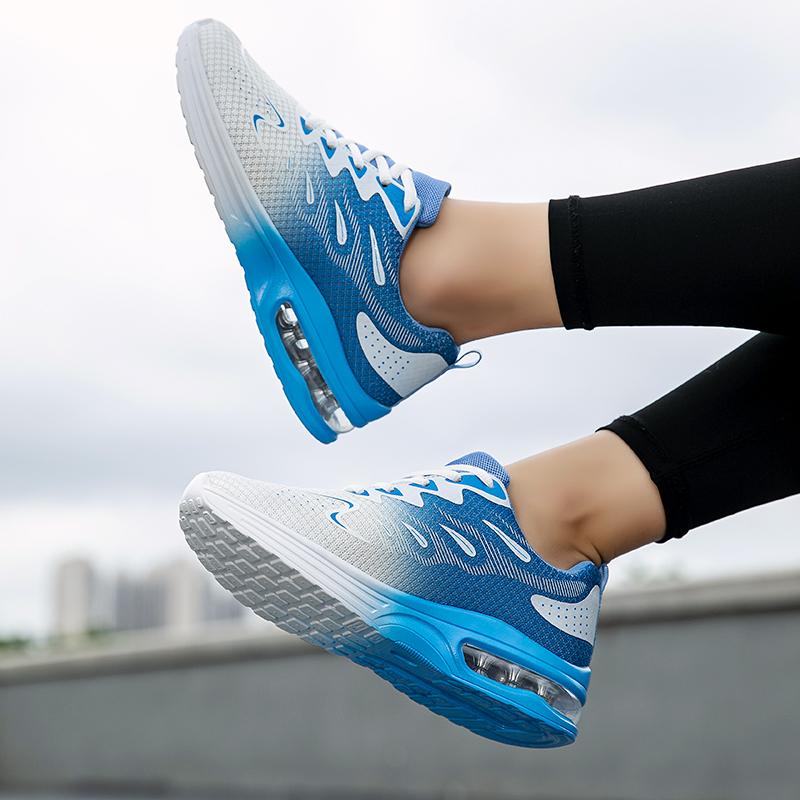 Men's/Women's Sports Shoes: Lightweight, Outdoor, Breathable Mesh Sports Shoes, Air-Cushioned Women's Sports Shoes