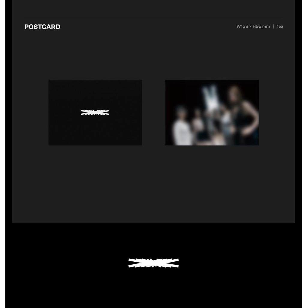 LE SSERAFIM - FEARLESS Monoghrome Bouquet