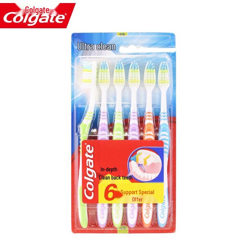 

Colgate Ultra Clean Toothbrush 6-Pack