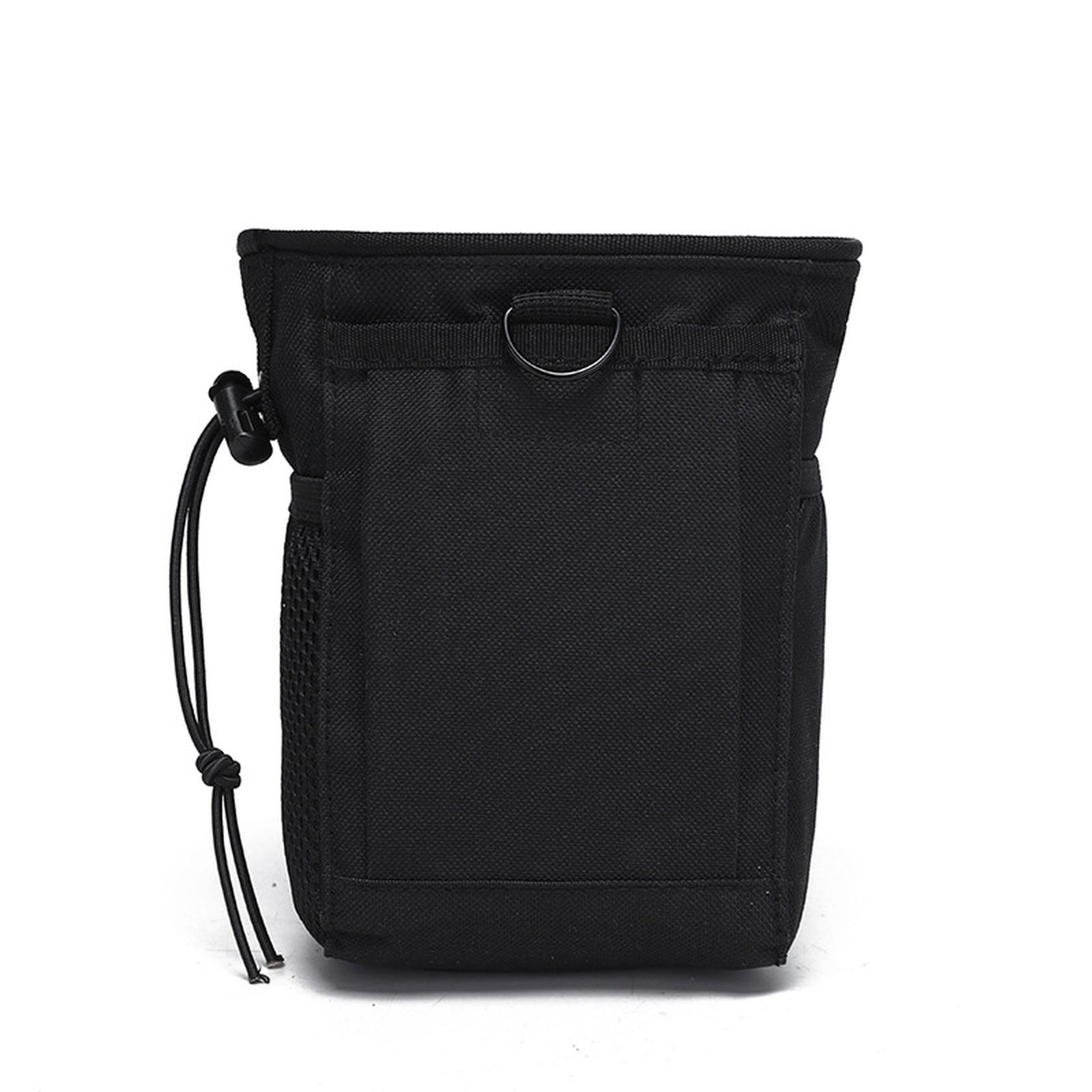 

Outdoor Molle Drawstring Magazine Dump Pouch Adjustable Utility Belt Fanny Hip Holster Bag Outdoor Storage Pack One Size