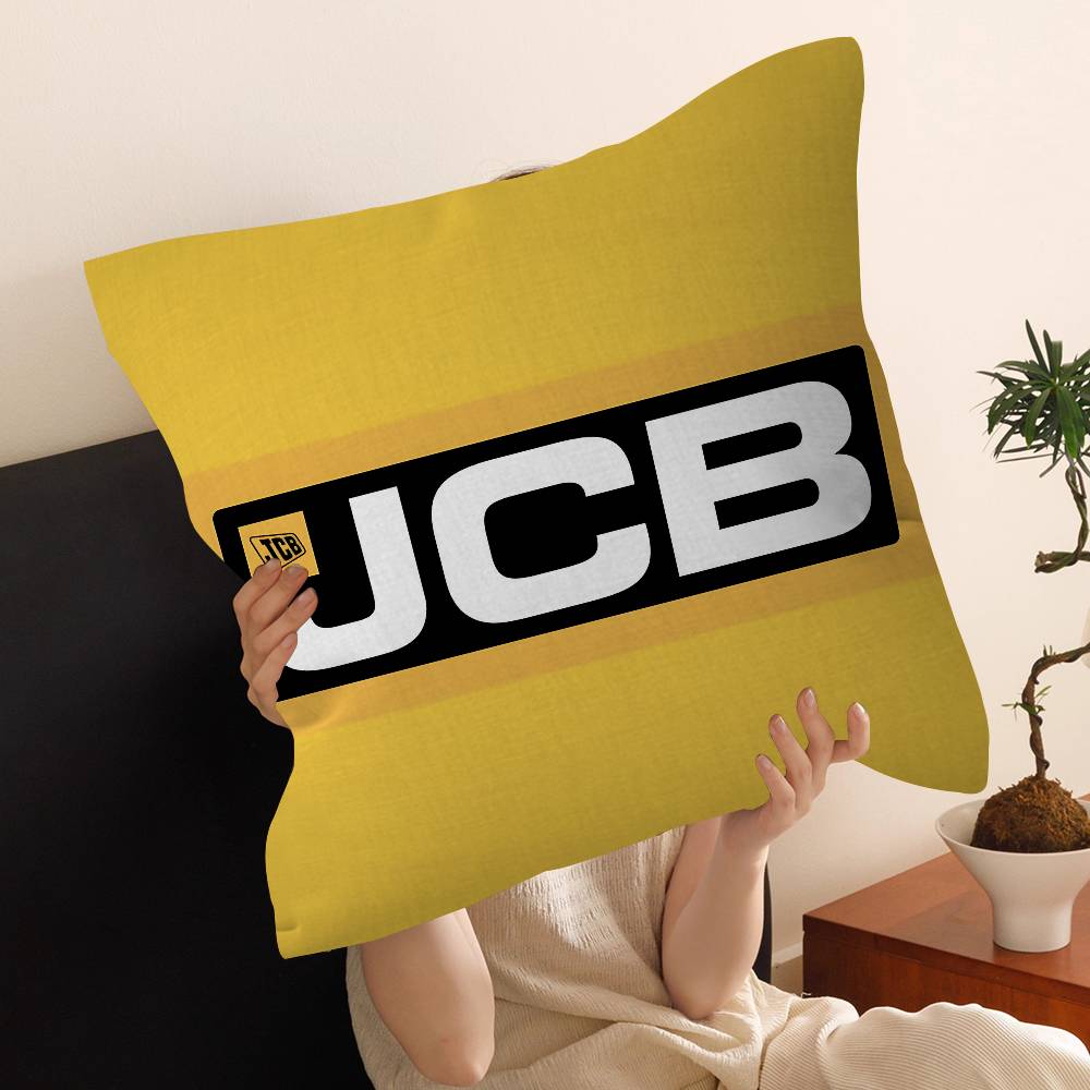 J-Jcbs Logo Kissenbezug Design Kissenhülle Dekor Feiertagsdekorati