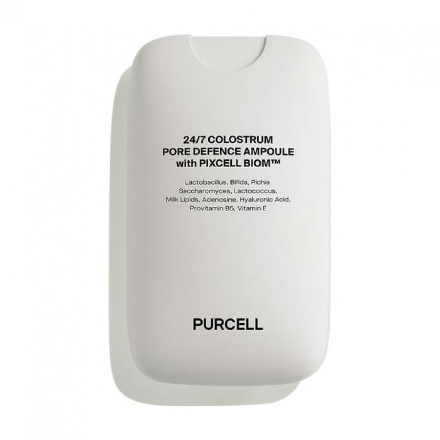 PURCELL 24/7 Colostrum Ampoule Mist 55ml - Glass Skin With Long Hydration, Poreless Smooth Skin, Before & After Makeup, Hyaluronic Acid And Vitamin