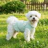 Breathable Mesh Dog Cool Dress Flying Sleeves Pet Floral Skirt Cooling Dog Vest  for Cats Puppy