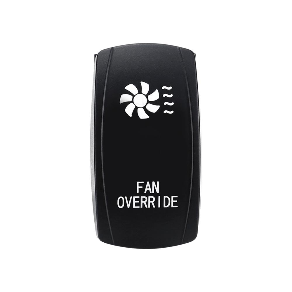 Cooling Fan Override Rocker Switch Kit For Utv Can Am Polaris Rzr Xp 1000 800