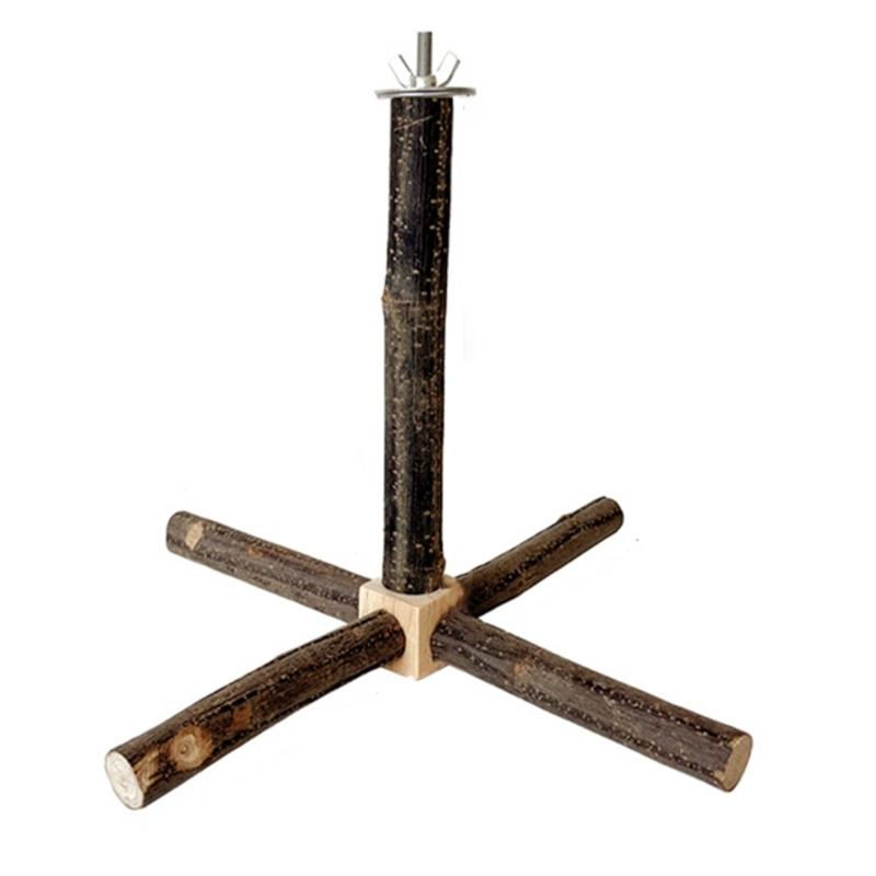 

Bird Perch Nature Molar Stand for Parrots Conure Supplies Budgies Grinding Scratchers for Small Medium Parrots Toy