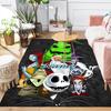 Custom 1Pc Tim Burton'S Gothic Romance Rug Office Carpet Indoor Outdoor Entrance Doormat Nonslip Soft And Comfortable Living Room D91695