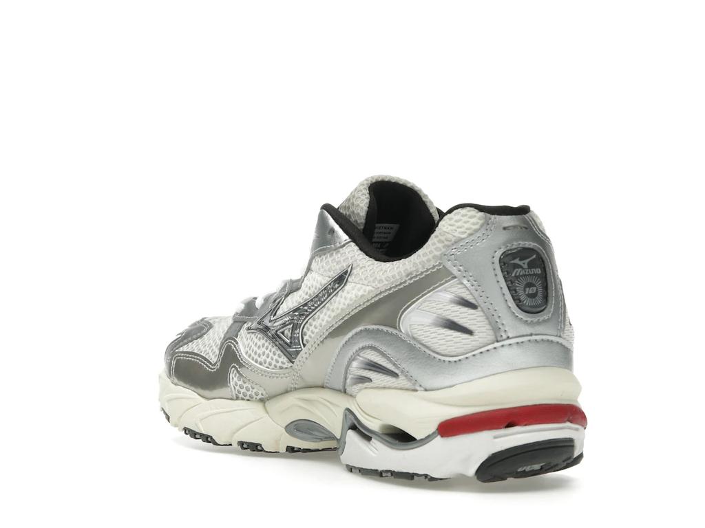 Sneaker Mizuno Wave Rider 10 White Black Rythmic Red(D1GA243111)