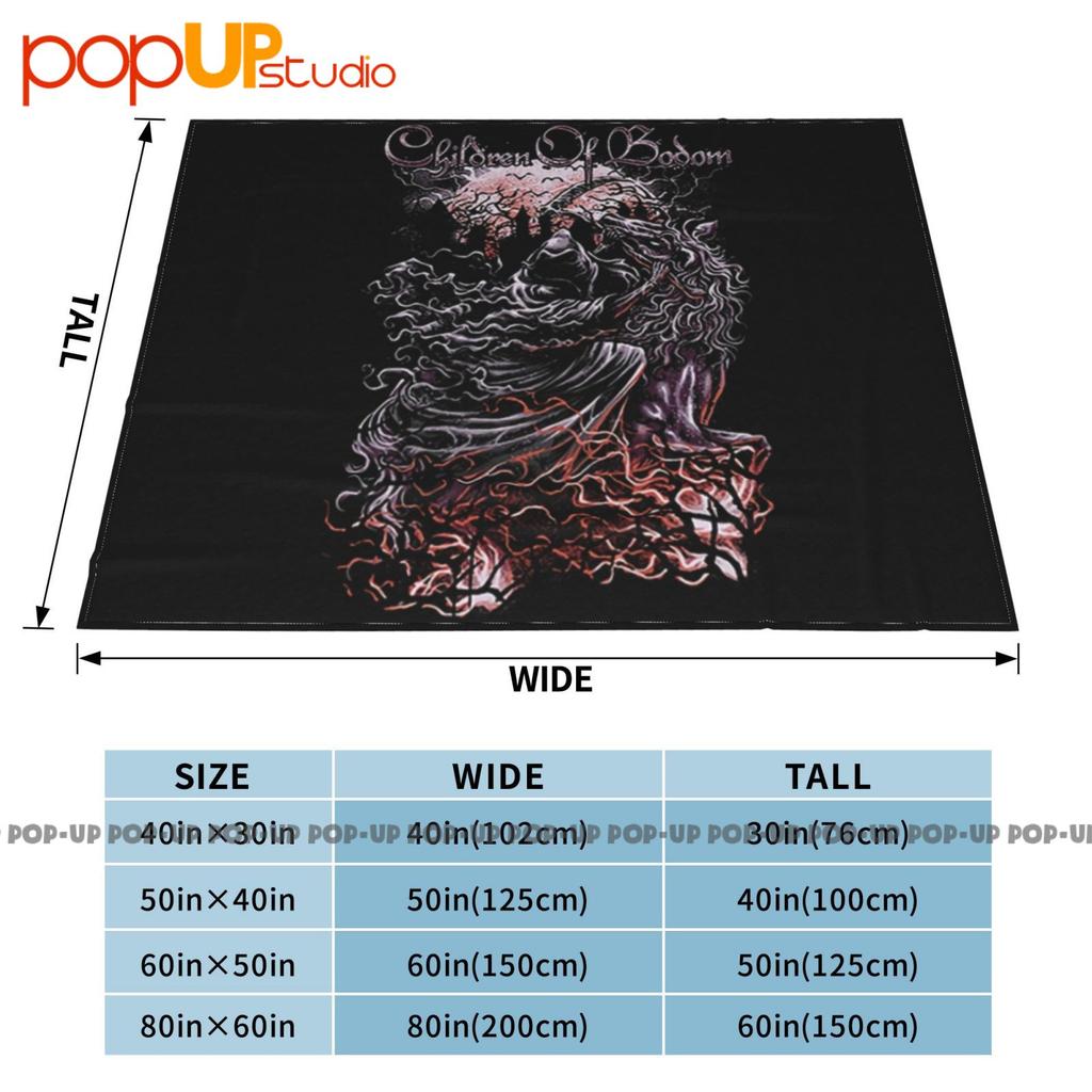 Children Of Bodom- Finland Melodic Death Metal Band Ultra-Soft Blanket Quilt Winter Sofa Cover Bed Covers