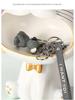 Creative Cat Light Luxury Resin Ornament for Home Decor & Key Storage