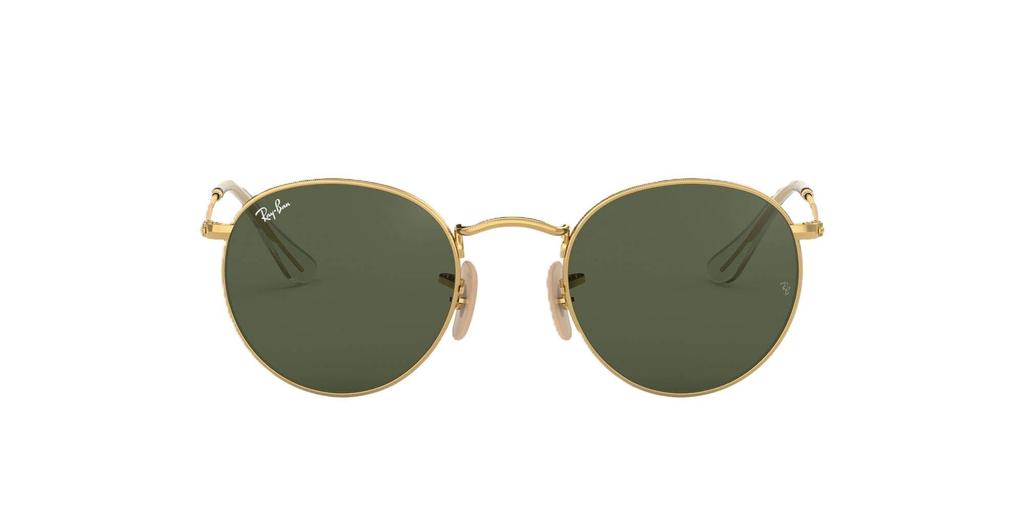 Sunglasses 0RB3447N ROUND METAL 001 GREEN 50 Ray-Ban G-15