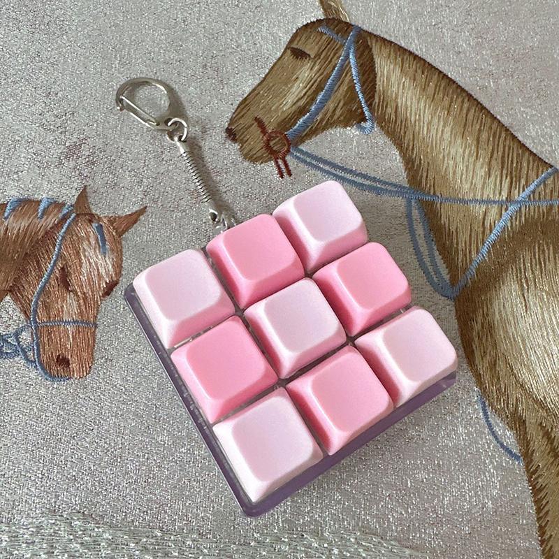 9 Klawiszy Mechaniczny Tester Osi Klawiatury Przycisk Keycap Brelok Brelok do Klawiatury Zabawka Nakładki na Klawisze Zabawka