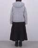 Loaegsyueol Fleece Loose Pocket Tierd Skirt_Black