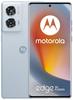 Etui Typu Portfel Do Motorola Edge 50 Fusion - Niebieski Pokrowiec Canvas + Szkło