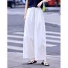 Women's 2025 Summer Cotton Loose Wide-Leg Casual Pants