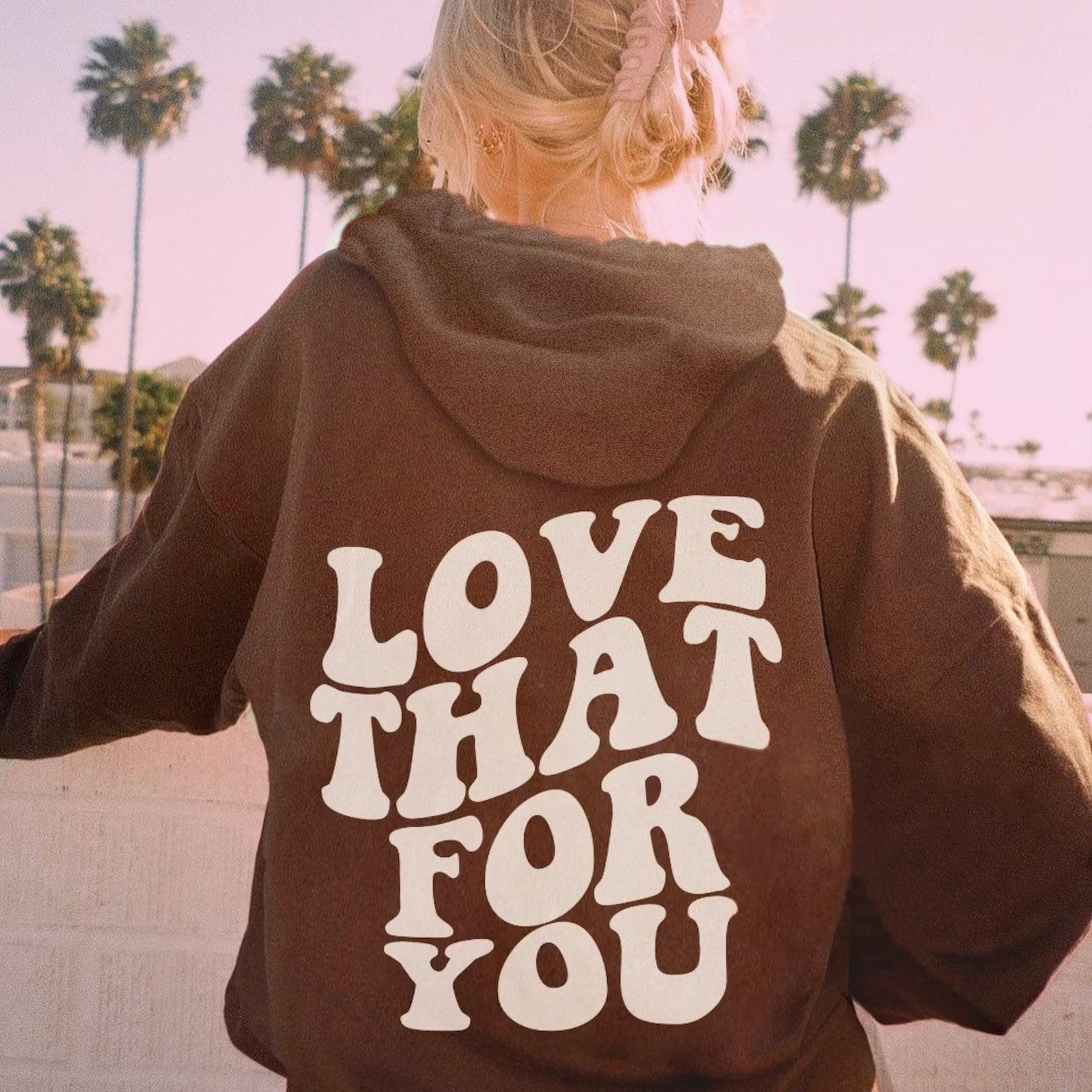 Узор с буквами Ретро Принт Топ Пуловер Мужской И Женский Свободные Плечи Рукава — фото 5