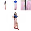 One Piece Nico Robin Skirt Anime Cosplay Costume Halloween Tops Decorated Perfect For Comic Exhibitions And Party Events.