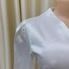 Women's Solid Color V-Neck Lantern Sleeve Blouse - Plus Size, Elegant & Versatile Style for African, European & American Fashion