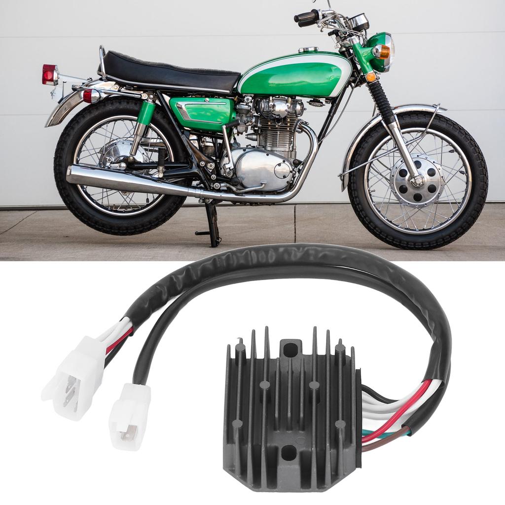 12V Motorrad Spannungsregler Gleichrichter Entstörung Ersatz für TX500 TX650 1973‑1794