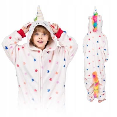 Onesie Pajamas Warm One-piece Pajamas Kigurumi Unicorn Jumpsuit S