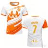Style unisexe MM9 JUL Maillot de Football Été Sports d'extérieur Séchage rapide femme Entraînement Fitness T-shirt Manches Courtes Style unisexe