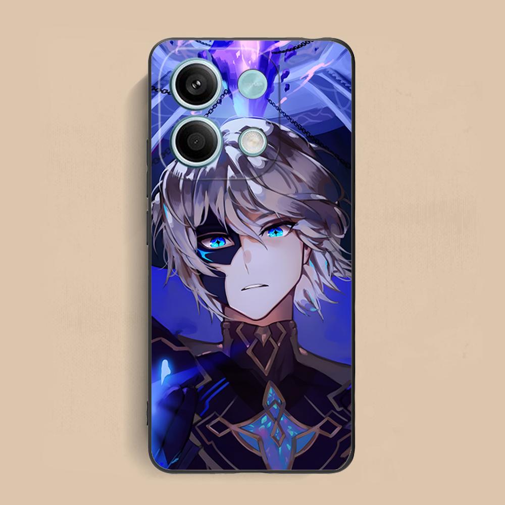 

Game GI Dainsleif Phone Case for Xiaomi Redmi Note 14 13 12 11 S Pro Plus 4G 5G Soft TPU Shockproof Cover Redmi Note 11S 4G