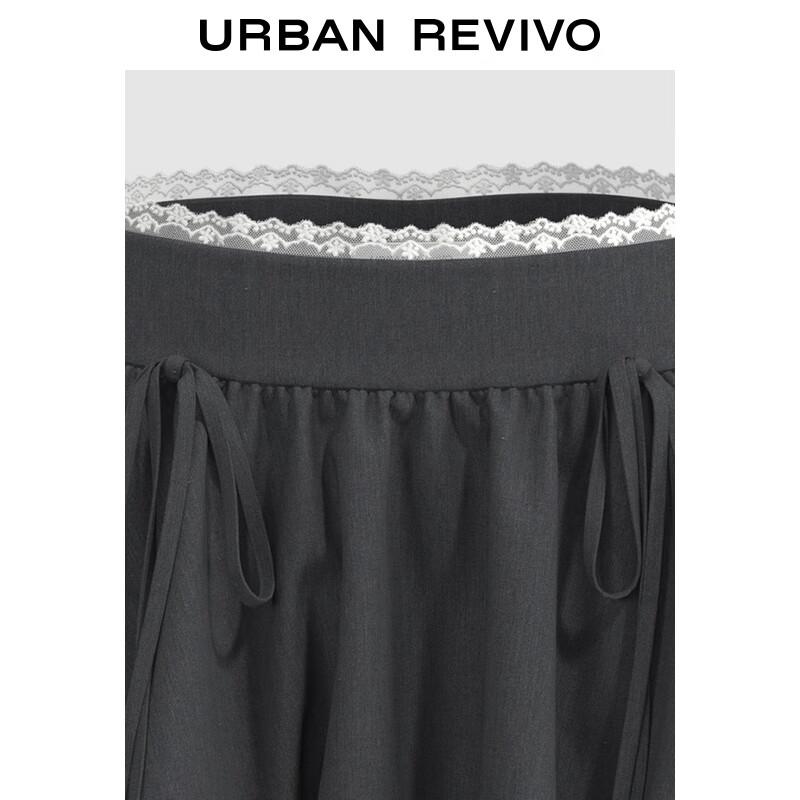 UR Women's Ballet Lace Patchwork Mini Skirt