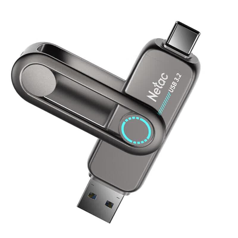 Netac US7 Dual-Interface USB 3.2 Type-C Flash Drive