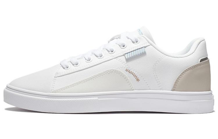 Низкие кеды для скейтбординга Li Ning Женские Бело-серые AGCR480-8 36