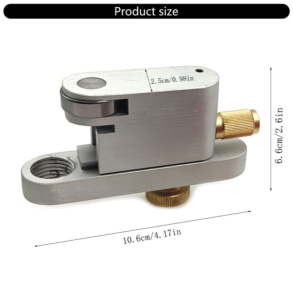 Violin Edge Soundhole Cutter Guide Tool Violin Edge Soundhole Router Guide Tool Violin Purfling Groover Jig Enduring