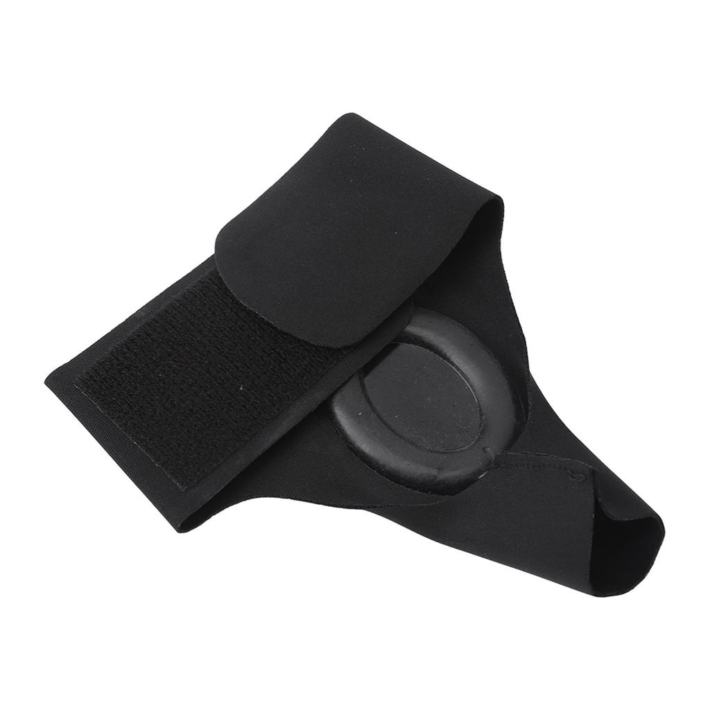 Bunion Sleeve Prevent Slip Shock Absorbing Adjustable Straightener Big Toe Separator Strap for Day Night Black Right