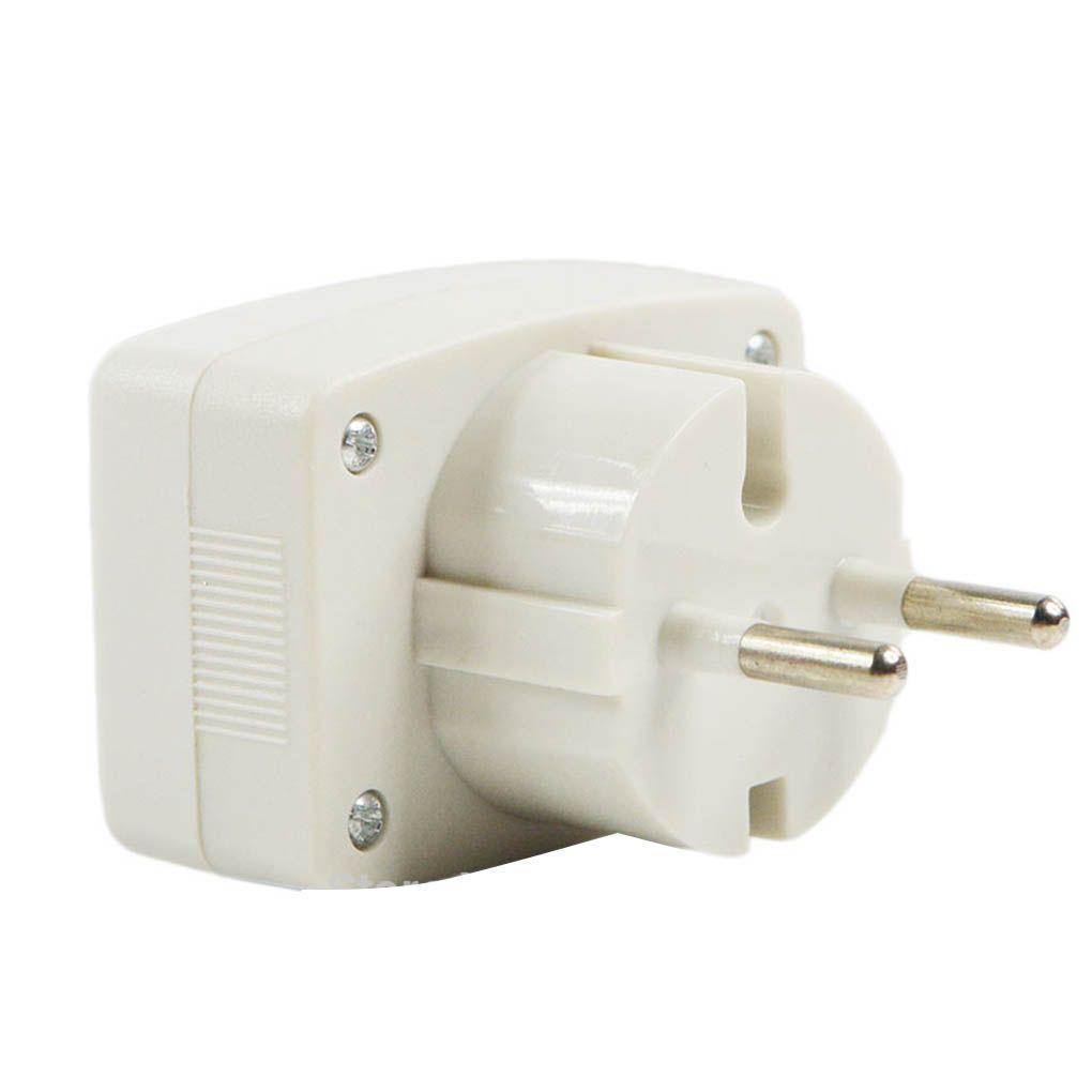 Haushaltsspannungszähler Einsteckdetektor US/EU-Stecker Weiß Mini Digital