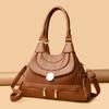 Hand-held Shoulder Bag, Pleated, Simple and Distinctive Crossbody Bag, A Niche Design Bag