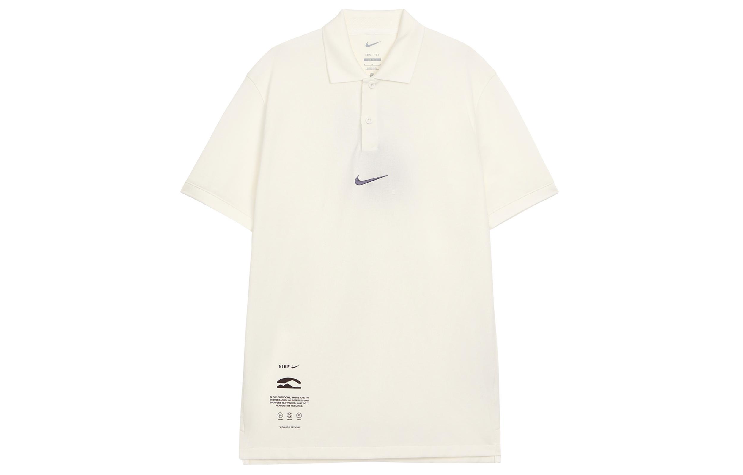 Мужская рубашка-поло Nike Dri Fit Sail White HF6168-133 M