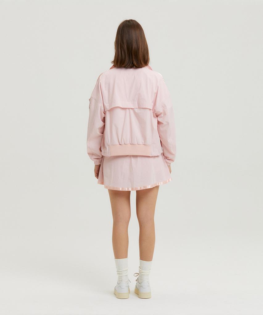 AVEN Flor String Flare Skirt Pink