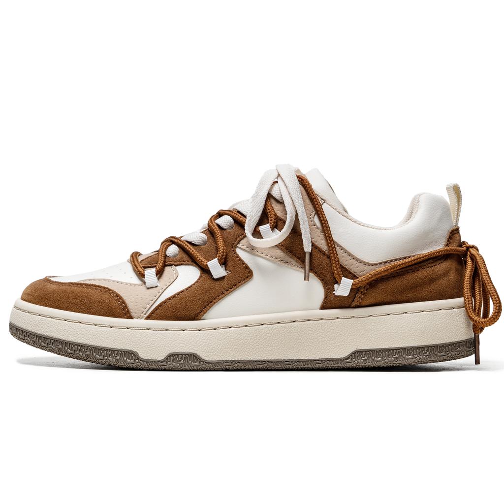 Hong Kong Style Design Low-top Casual Sneakers Men's Retro Footwear Male Trendy Shoes