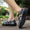 Sandali Estivi da Uomo Outdoor Antiscivolo Suola Spessa Comodi Morbidi Scarpe da Spiaggia da Uomo Leggeri Piattaforma EVA Sandali per Guadare l'Acqua