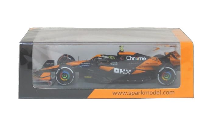 

Spark Команда McLaren F1 MCL38 2024 Победитель Гран-при Майами Формулы-1 Первая Формула-1 Включает Пит-борд Рейтинг Готовая модель 1/43 #4 L. Победа Норриса, и доска,